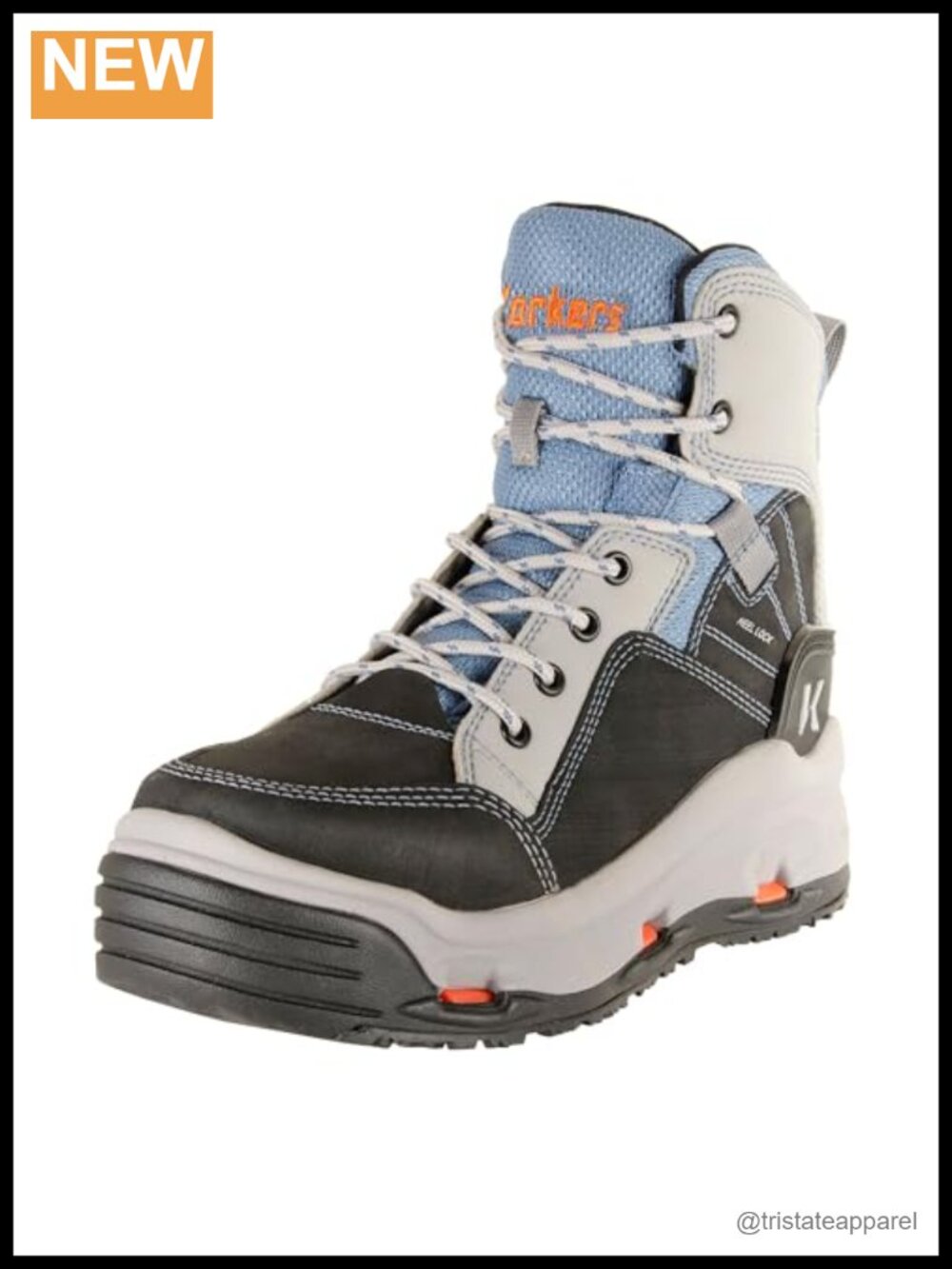 Korkers Women's Wading Boots Rubber Sole Lace-Up Camouflage